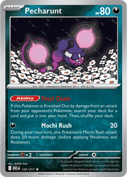 Pecharunt (Holo) Ascended Heroes Rare 143/217 by Shark Pop Culture on MYNTED