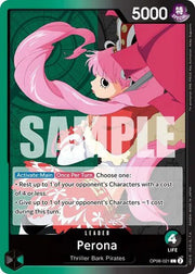 Perona (021) Wings of the Captain L OP06 - 021 by Schmutzfink TCG on MYNTED