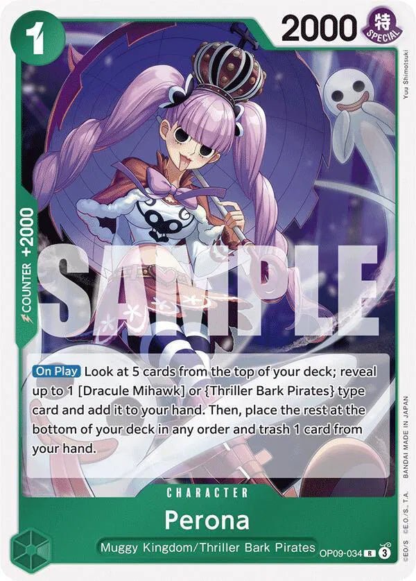 Perona Emperors in the New World R OP09 - 034 by Schmutzfink TCG on MYNTED