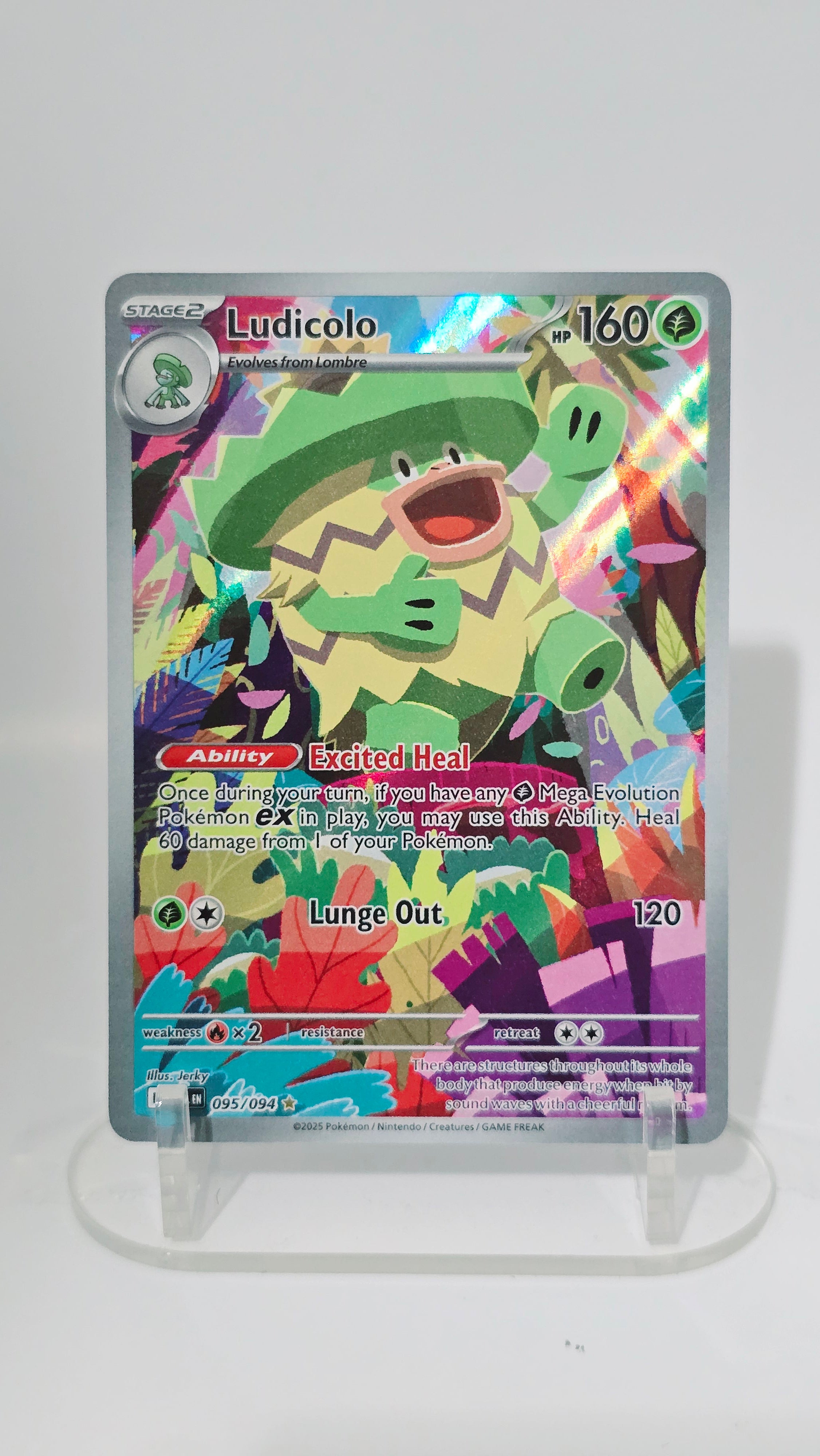 Ludicolo - Phantasmal Flames - IR 095/094 - English