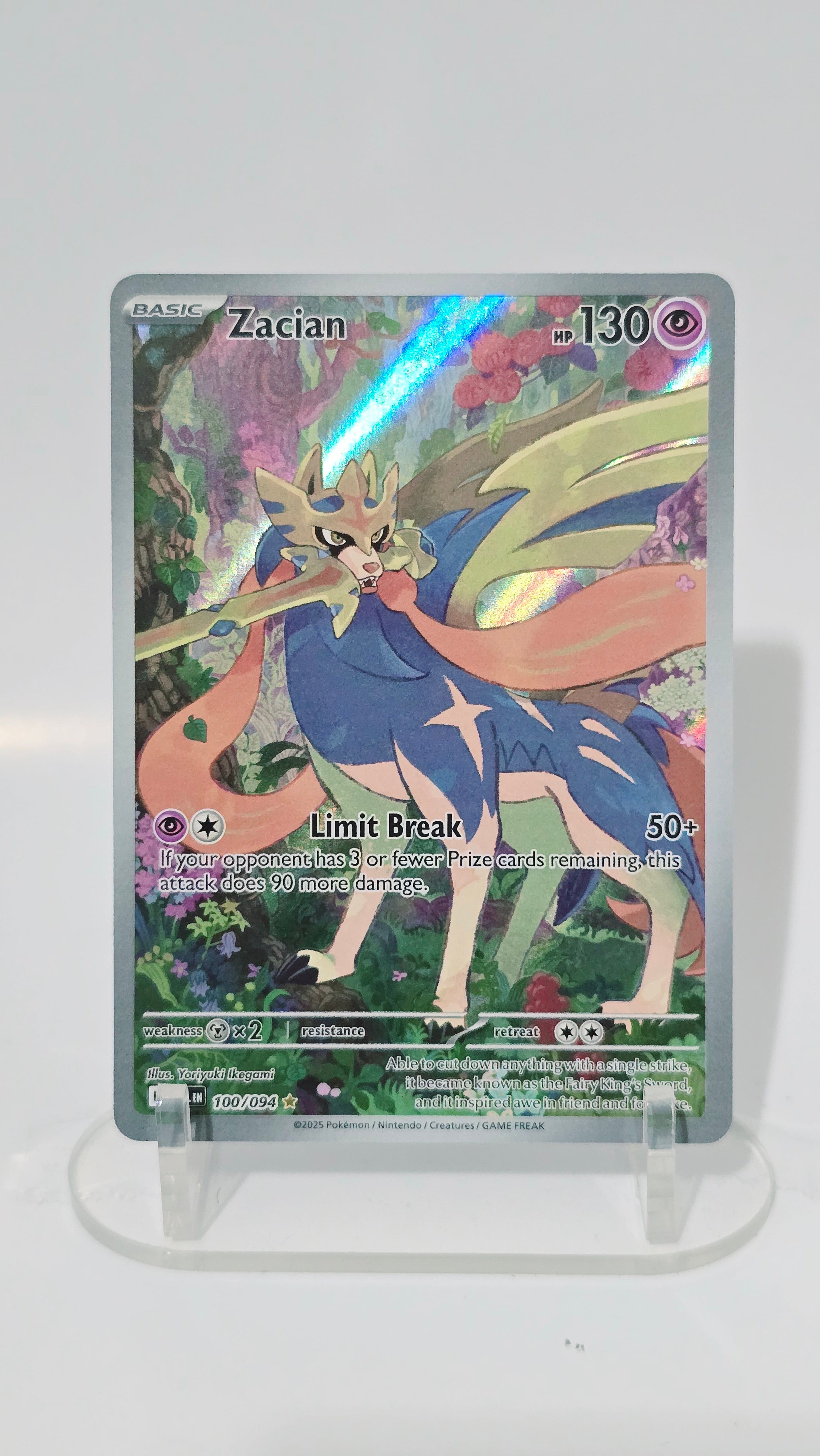 Zacian - Phantasmal Flames - IR 100/094 - English