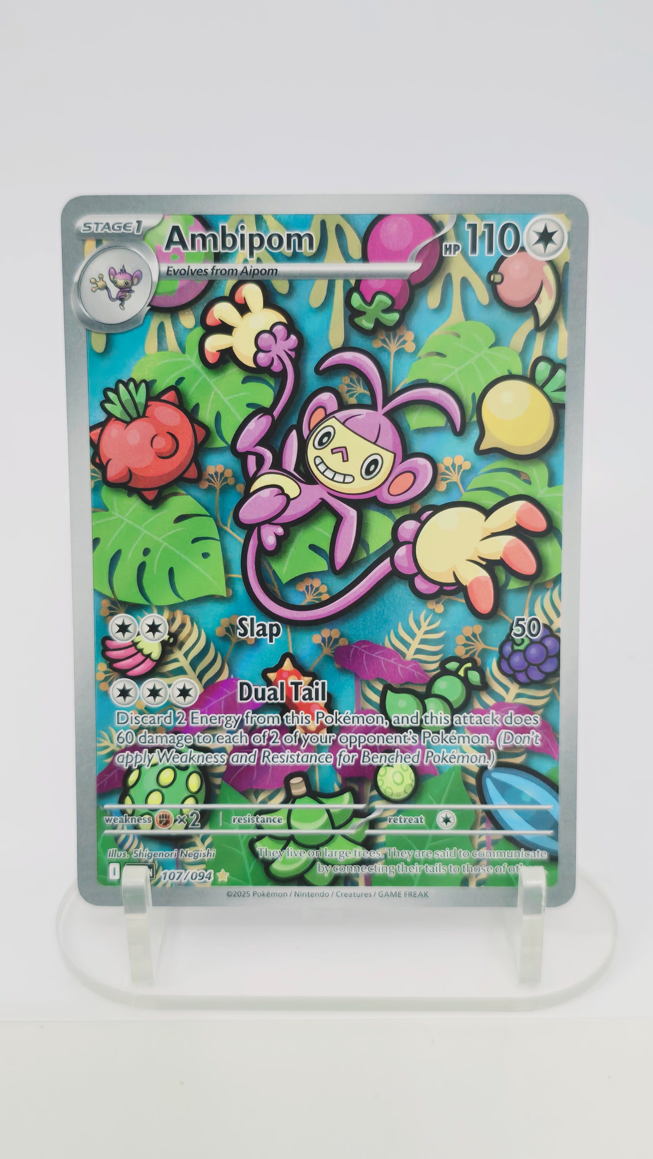 Ambipom - Phantasmal Flames - IR 107/094 - English