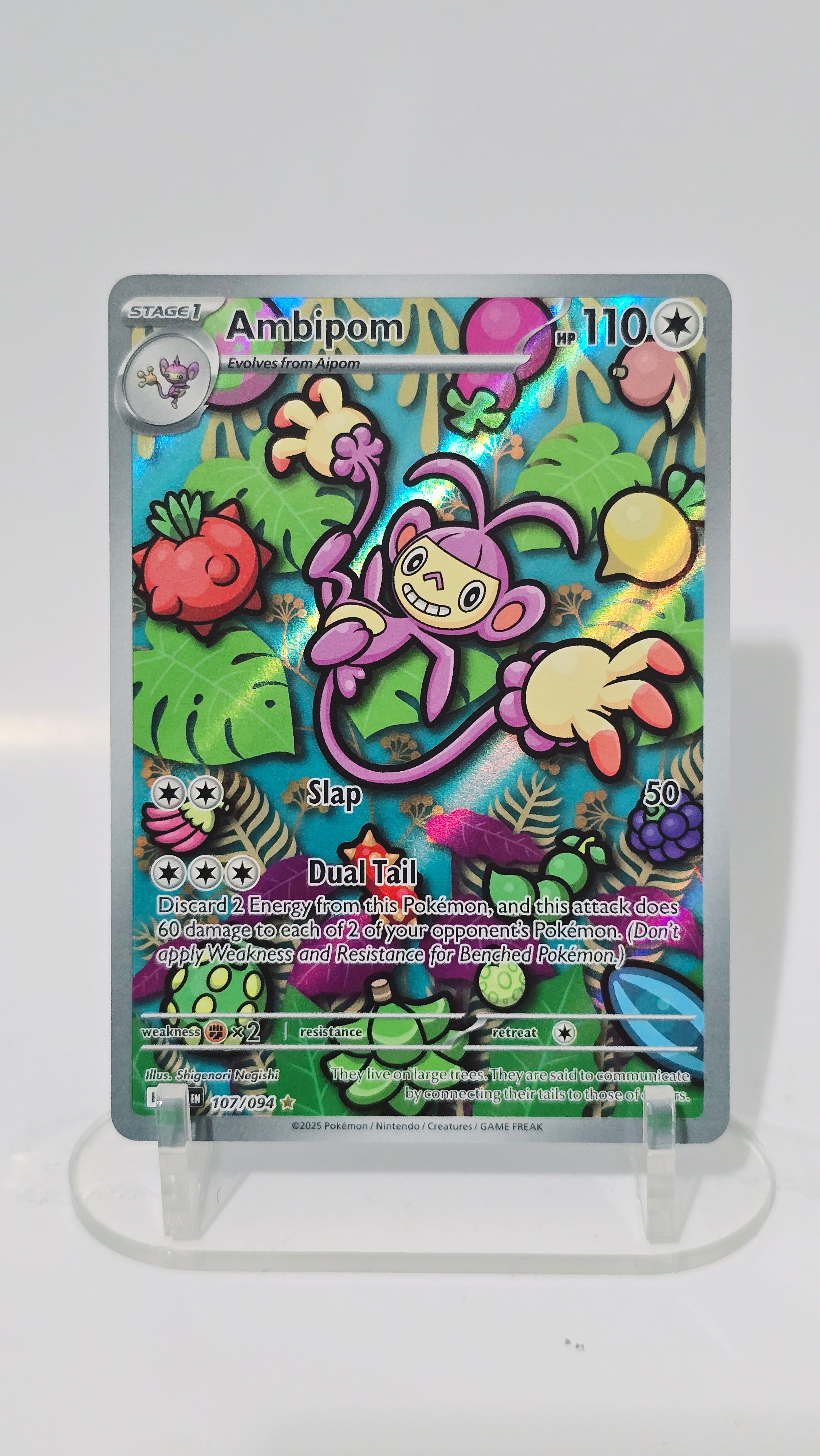 Ambipom - Phantasmal Flames - IR 107/094 - English