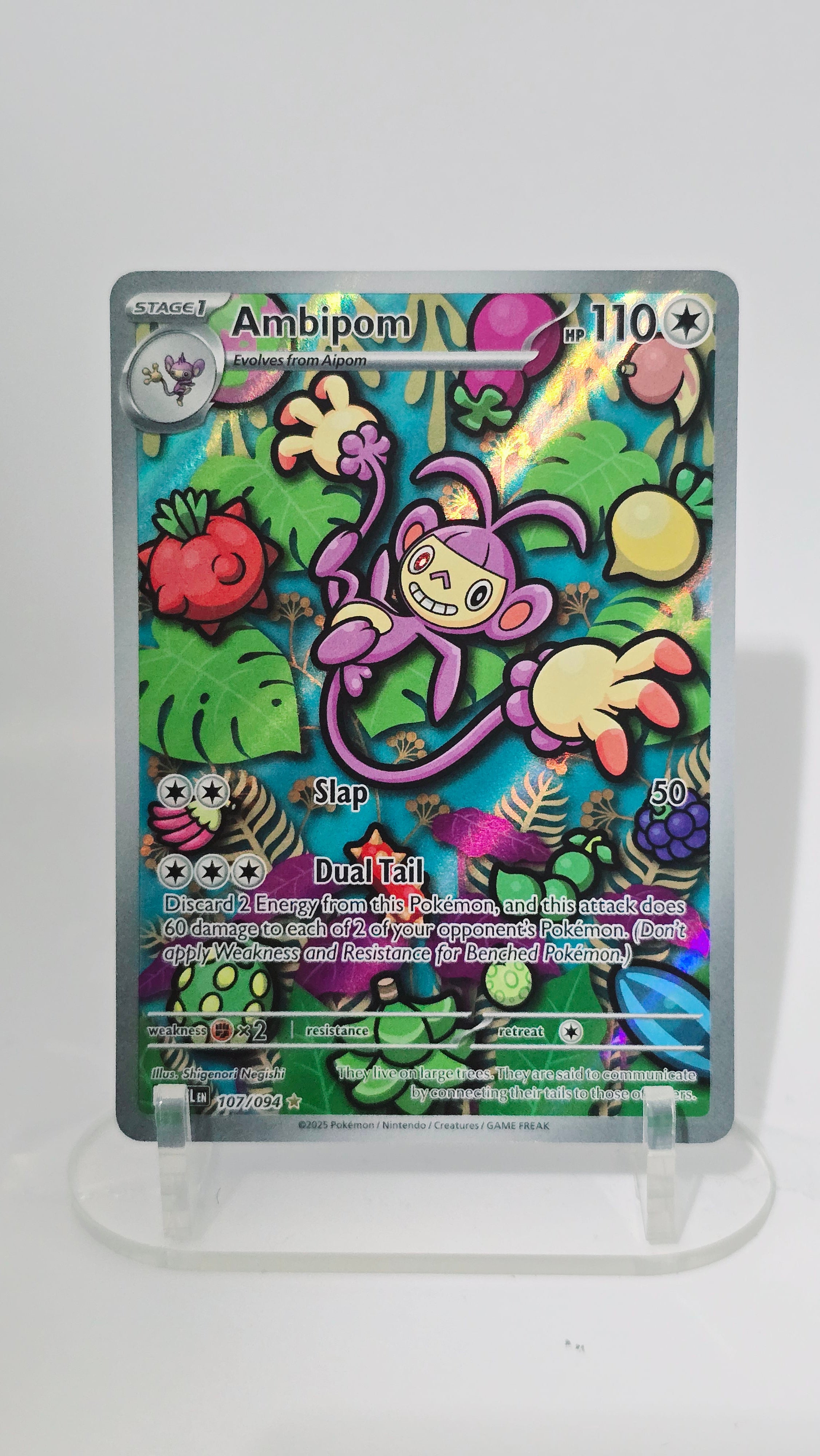 Ambipom - Phantasmal Flames - IR 107/094 - English