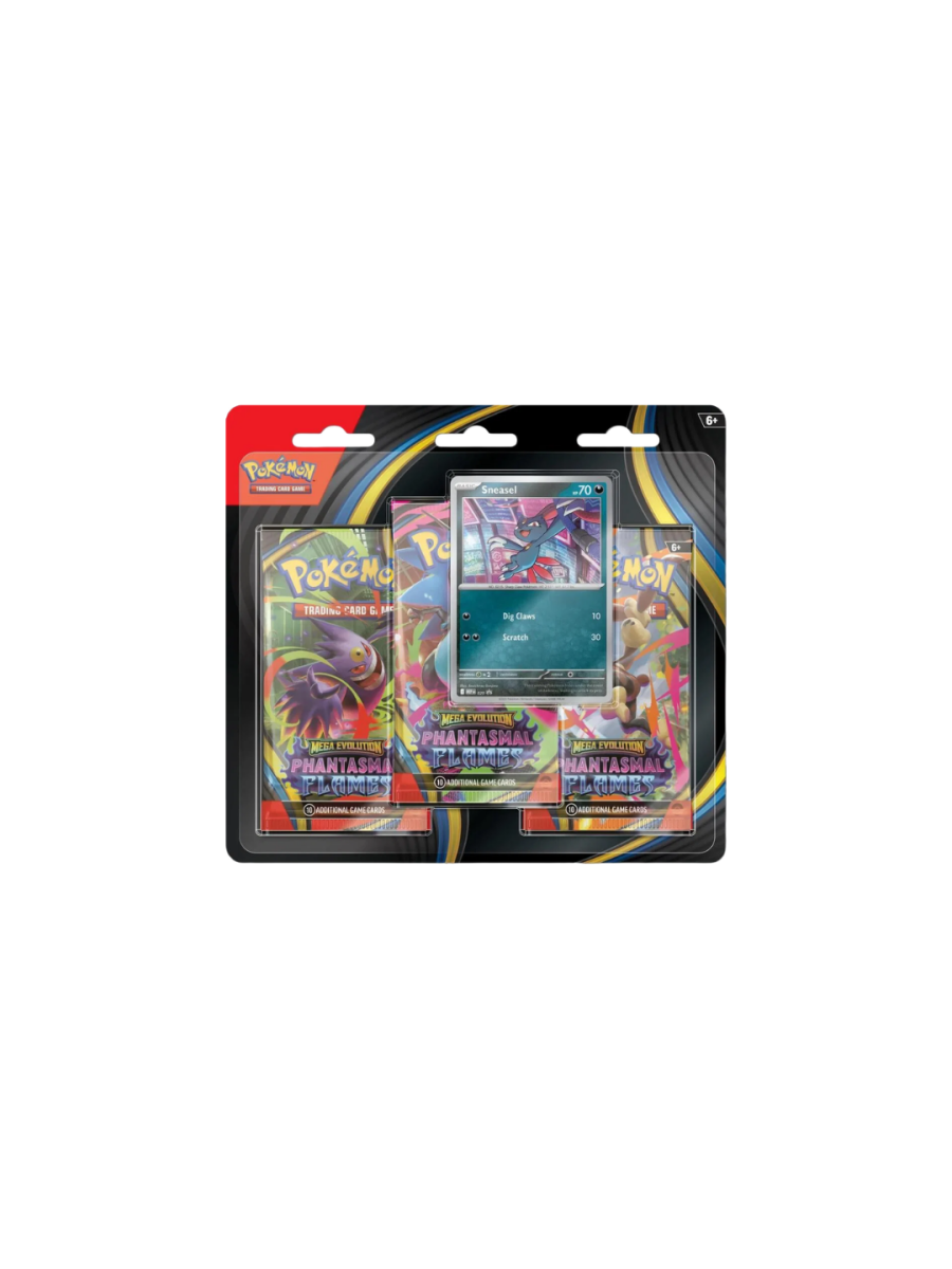 Phantasmal Flames 3 Pack Blister [Sneasel] by Collectors Cache on MYNTED