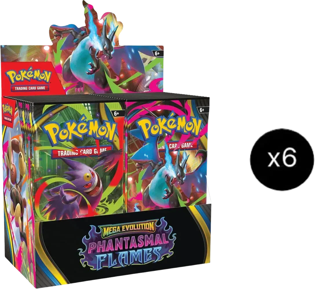 Phantasmal Flames Booster Box Case - x6 Booster Boxes by Light Collectibles on MYNTED
