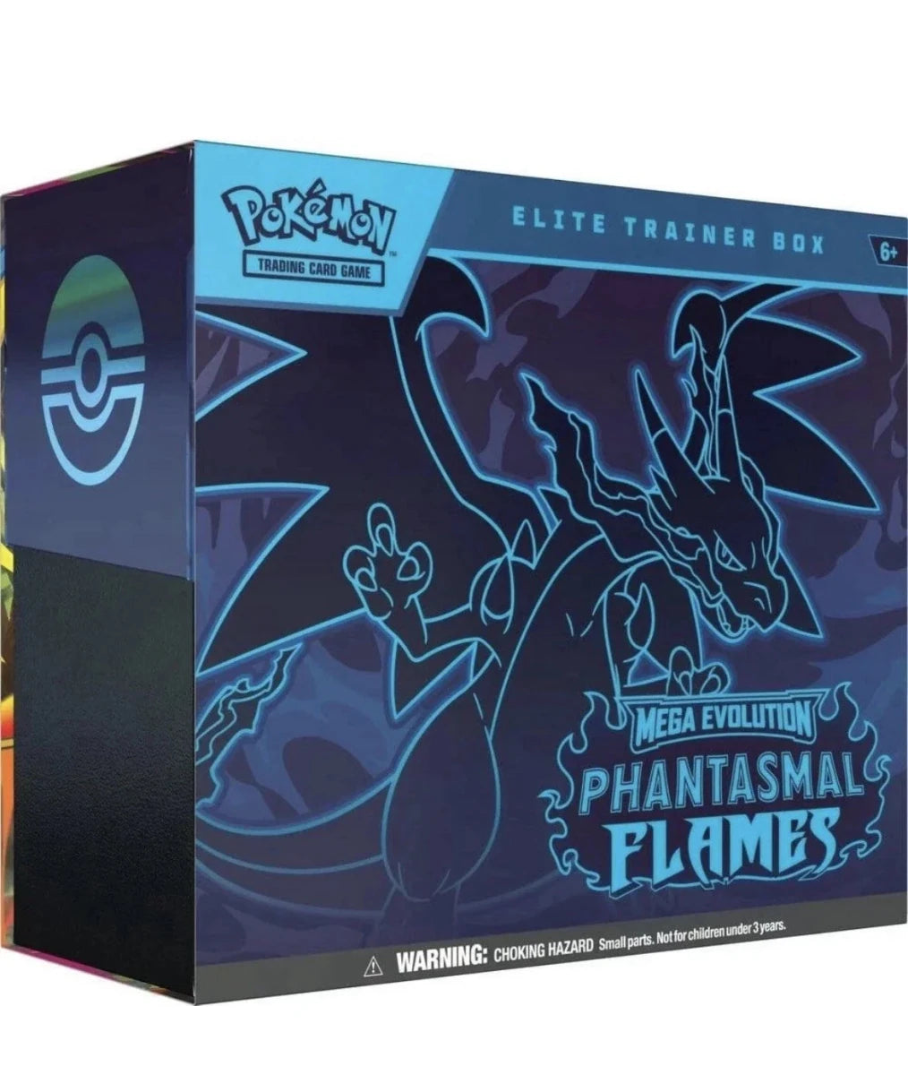 Phantasmal Flames ETB Elite Trainer Box - SEALED - PREMIUM ACRYLIC CASE INCLUDED by The Greatest on MYNTED