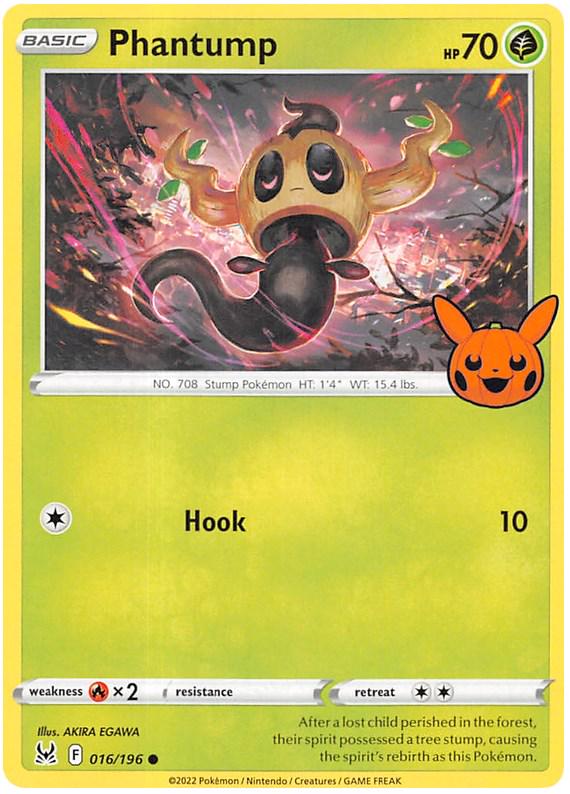 Phantump 16 Pokemon Trick or Trade 2023 by Moe‘s Vault on MYNTED