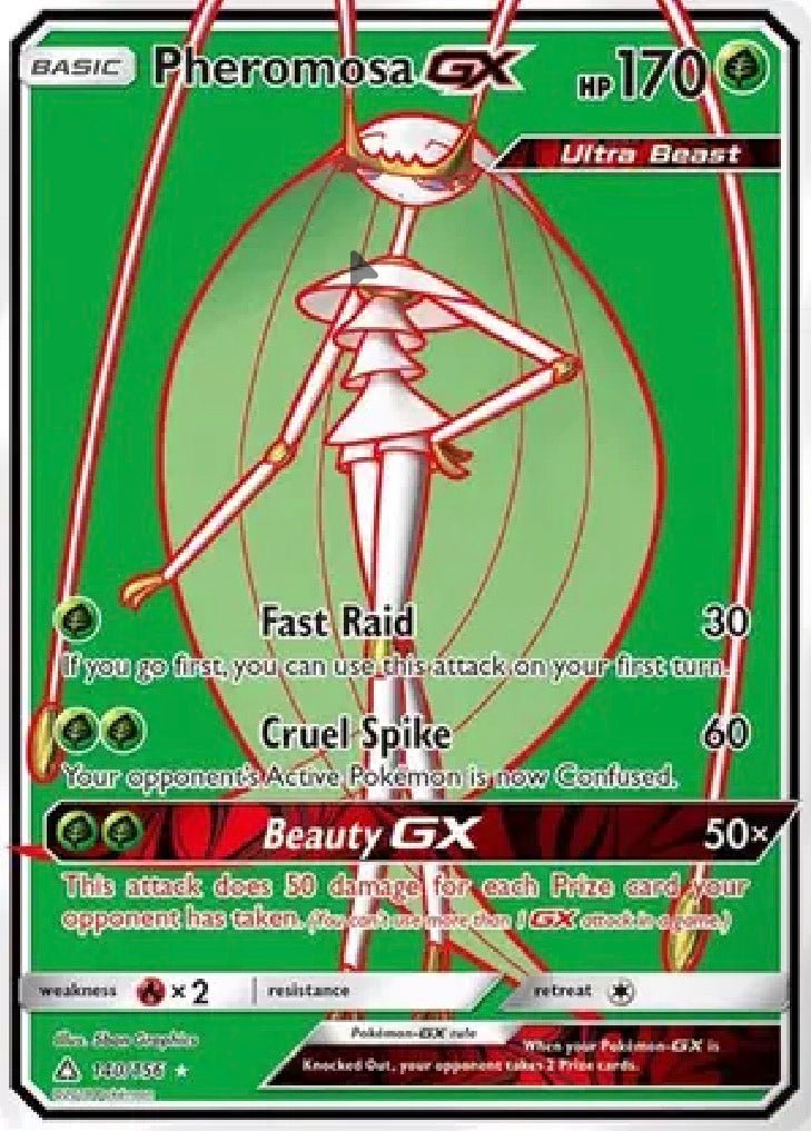 Pheromosa GX (Full Art) 140/156 by MochiTCG on MYNTED
