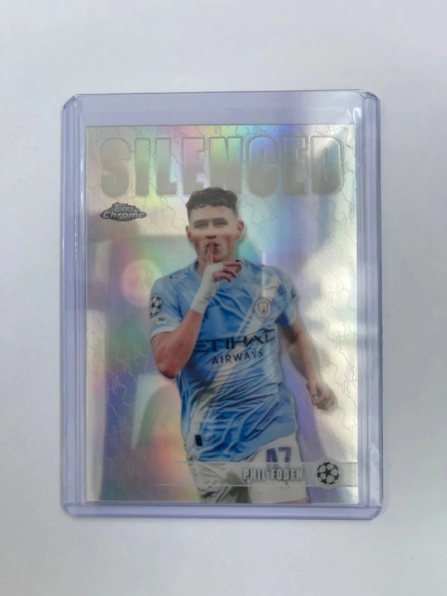 Phil Foden - 25-26 Topps Chrome Silenced by Card Market Ahuy on MYNTED
