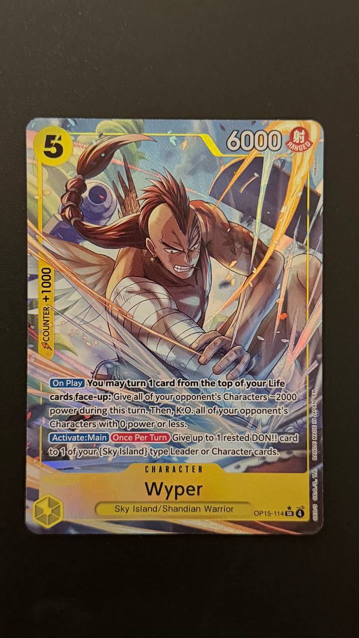 Wyper (Alternate Art) SR OP15-114