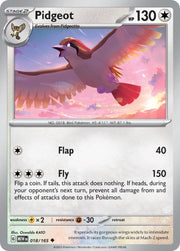 Pidgeot · 151 (MEW) 018 (Normal) by PokeMarsi on MYNTED