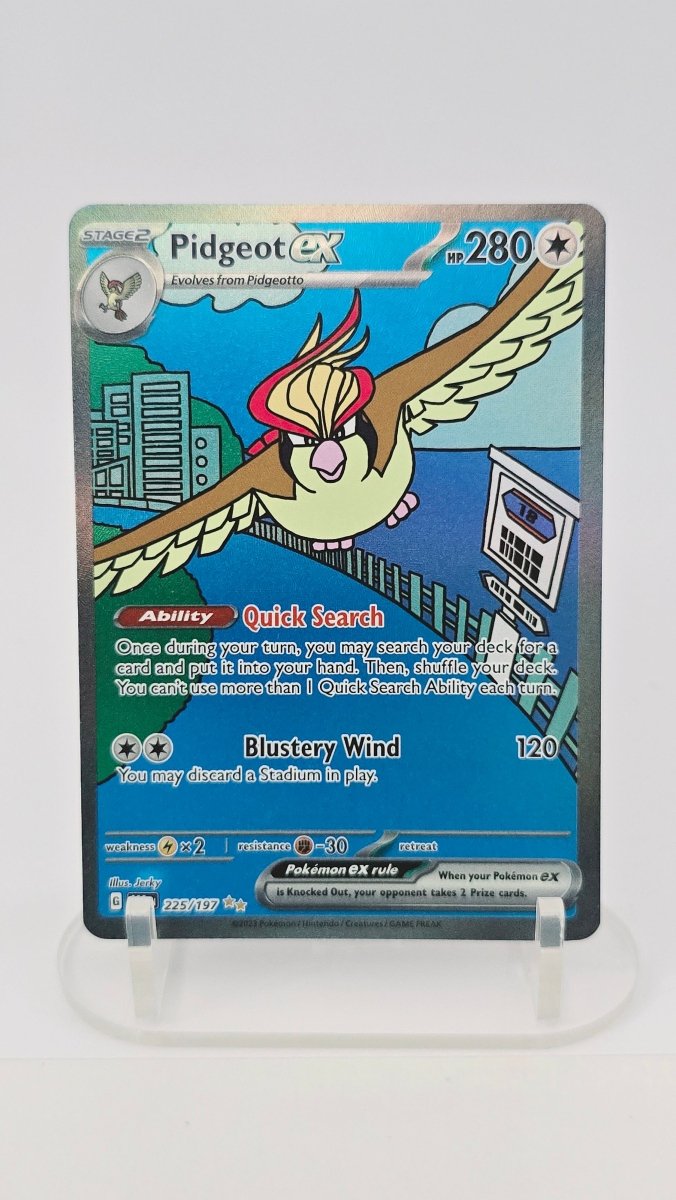 Pidgeot ex - Obsidian Flames - SIR 225/197 - English by MechaKai Collectibles on MYNTED