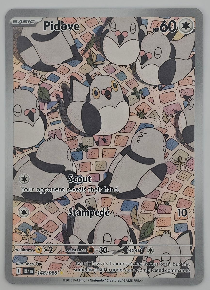 Pidove - 148/086 - SV: Black Bolt (BLK) by Poké Dubai on MYNTED