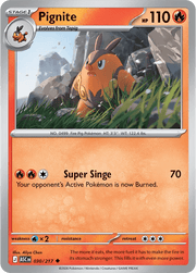 Pignite 030/217 (Ascended Heroes) by PokéPW on MYNTED