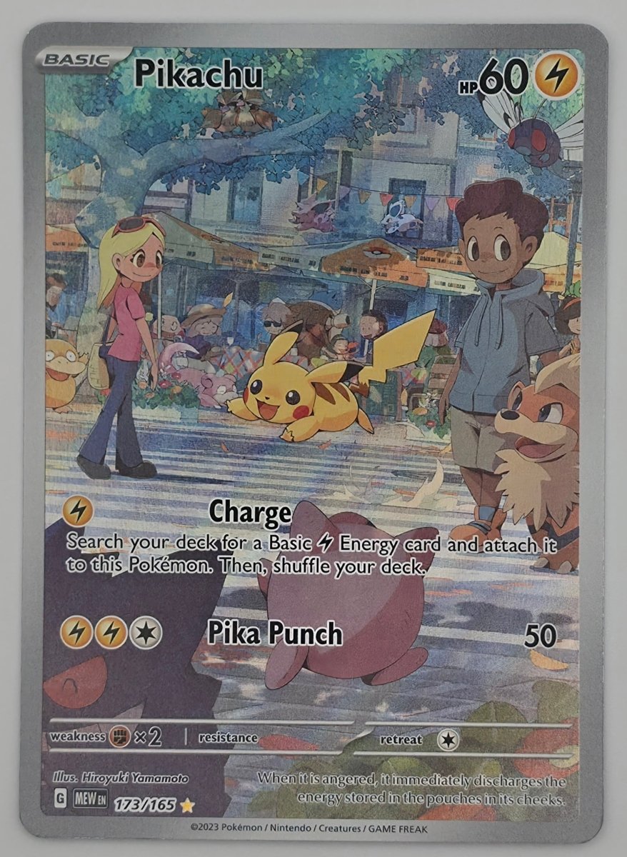 Pikachu - 173/165 - SV: Scarlet & Violet 151 (MEW) by Poké Dubai on MYNTED