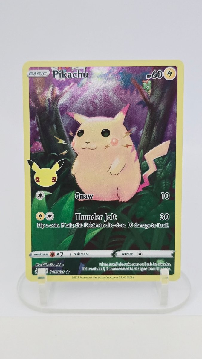 Pikachu - Celebrations - HR 005/025 - English by MechaKai Collectibles on MYNTED