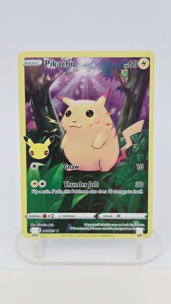 Pikachu - Celebrations - HR 005/025 - English by MechaKai Collectibles on MYNTED
