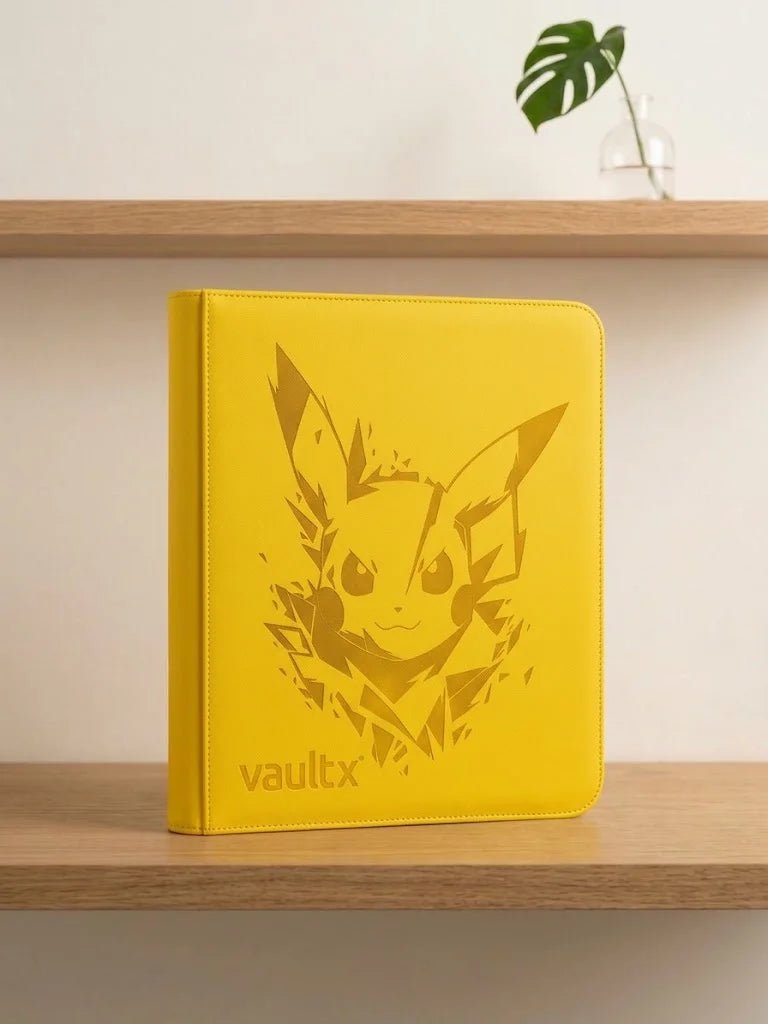 Pikachu Engraved VaultX 12-Pocket Binder by Mikeepulls on MYNTED