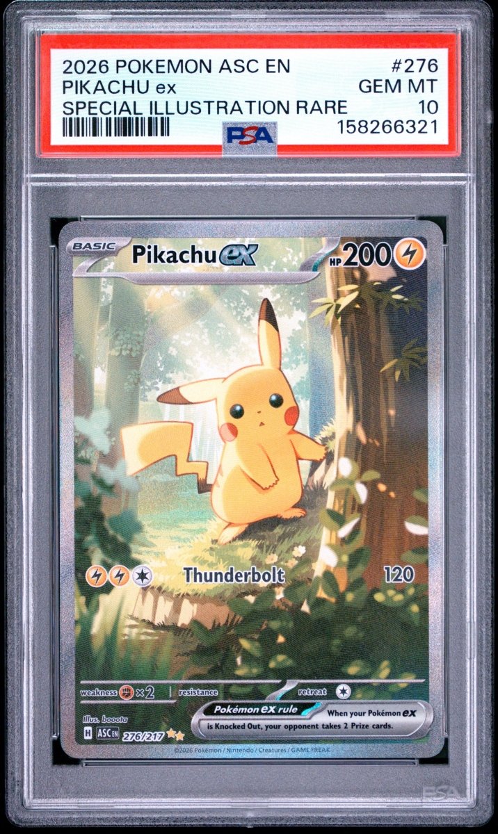 Pikachu ex 276/217 PSA10 by MochiTCG on MYNTED