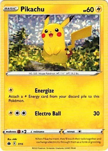 Pikachu - McDonald's Promos 2022 - Promo 7/15 - English by MechaKai Collectibles on MYNTED