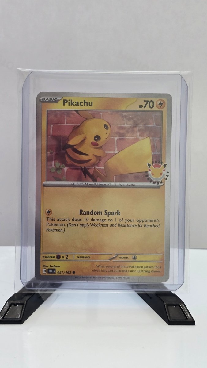 Pikachu (Pokemon Day 2026) - Miscellaneous Cards & Products - Common 051/162 - English by MechaKai Collectibles on MYNTED
