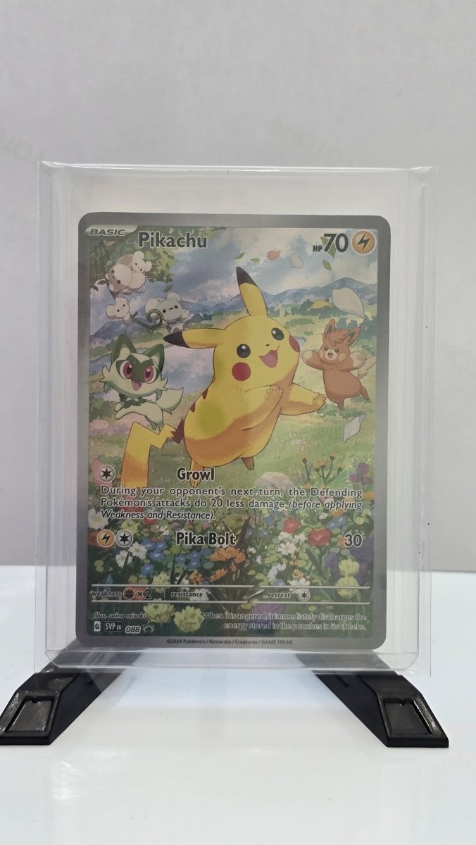 Pikachu - Scarlet & Violet Promo - Promo 088 - English by MechaKai Collectibles on MYNTED