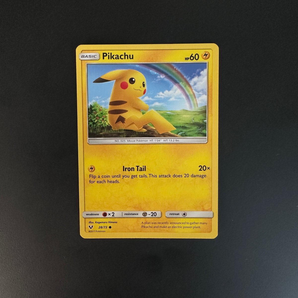 Pikachu Shining Legends Common 28 by The Greatest on MYNTED