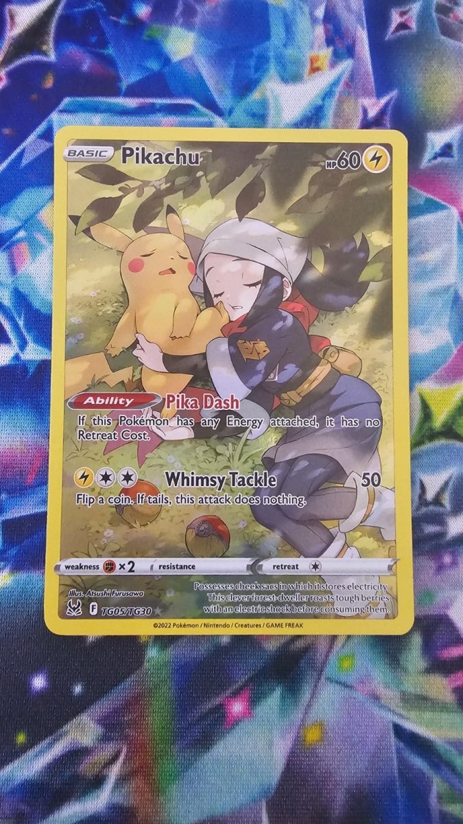 Pikachu TG05/TG30 - Lost Origin Trainer Gallery - Ultra Rare by Light Collectibles on MYNTED