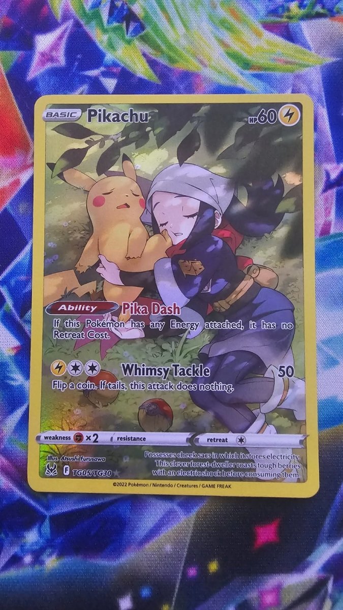 Pikachu TG05/TG30 - Lost Origin Trainer Gallery - Ultra Rare by Light Collectibles on MYNTED