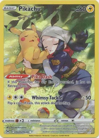 Pikachu TG05/TG30 - Lost Origin Trainer Gallery - Ultra Rare by Light Collectibles on MYNTED
