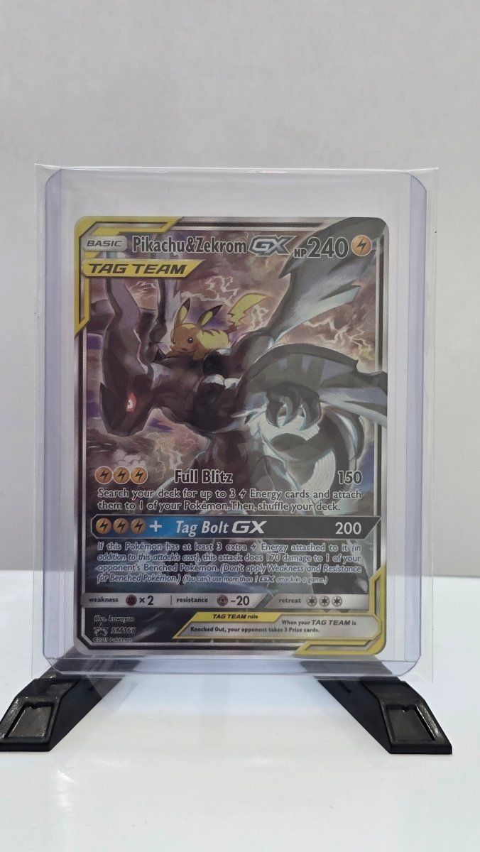 Pikachu & Zekrom GX - Sun & Moon Promo - Promo SM168 - English by MechaKai Collectibles on MYNTED
