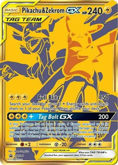 Pikachu & Zekrom GX - Sun & Moon Promo - Promo SM248 - English by MechaKai Collectibles on MYNTED