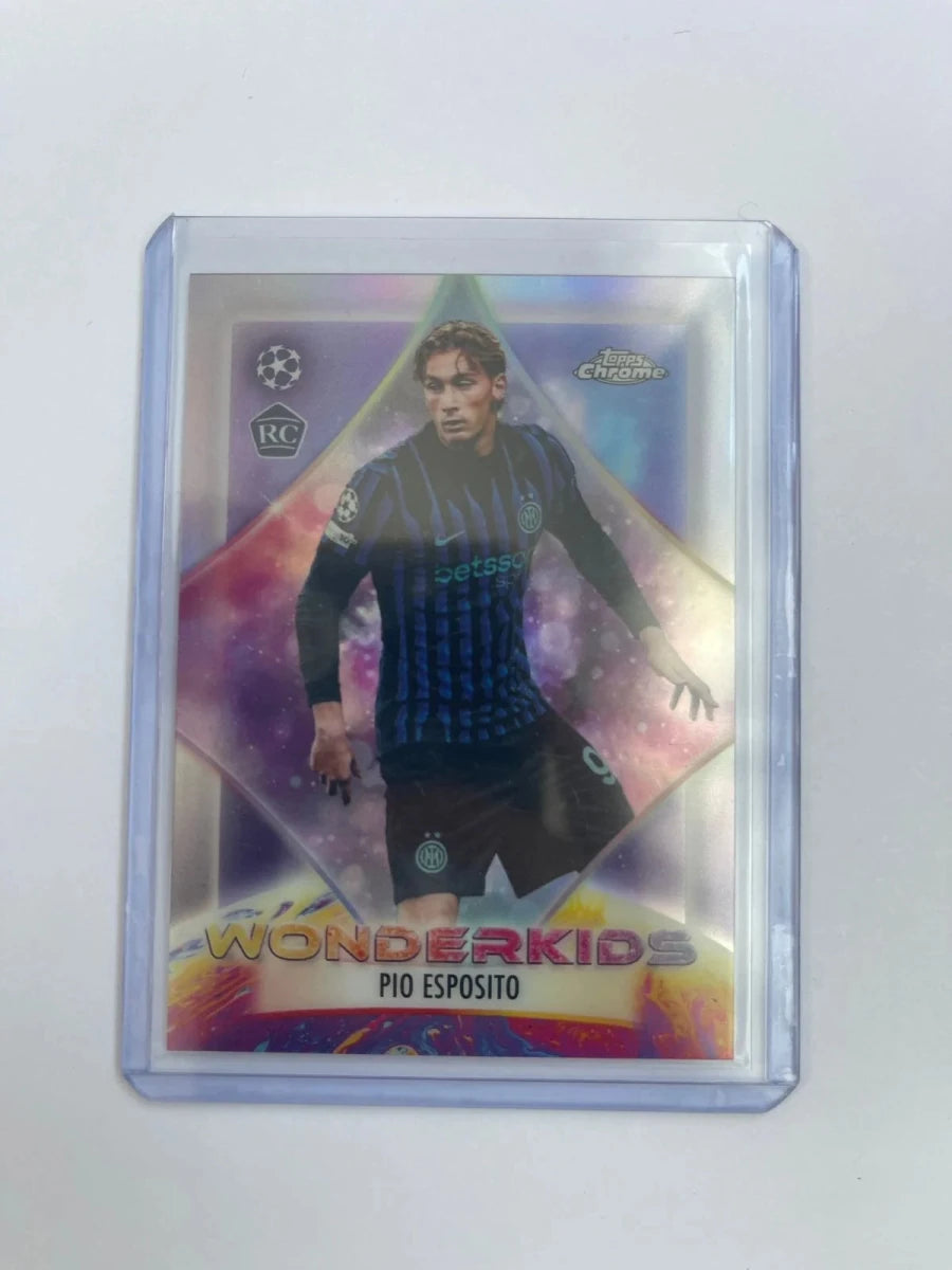 Pio Esposito RC - 25-26 Topps Chrome Wonderkids by Card Market Ahuy on MYNTED