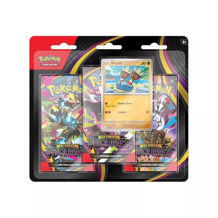 Pitch Black 3 Pack Blister [Binacle] by PokiNello TCG on MYNTED