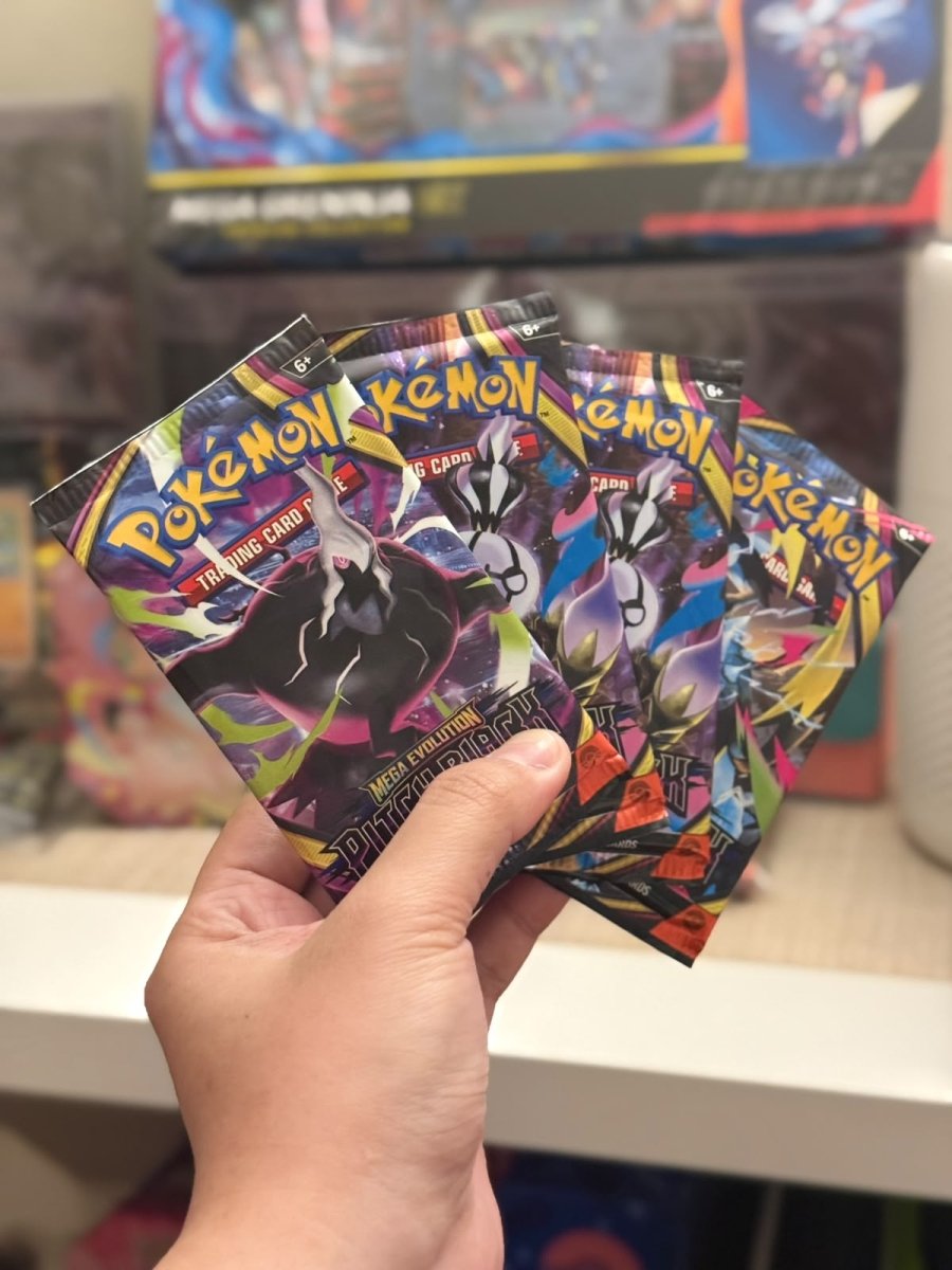 Pitch Black Booster Pack Art Bundle [Set of 4] by PokiNello TCG on MYNTED