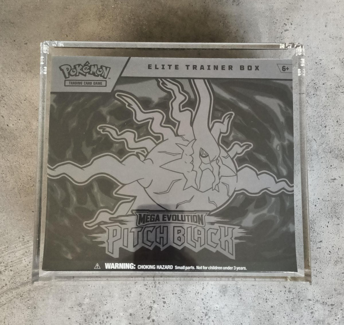 PITCH BLACK ETB SEALED WITH PREMIUM ACRYLIC CASE INCLUDED by The Greatest on MYNTED