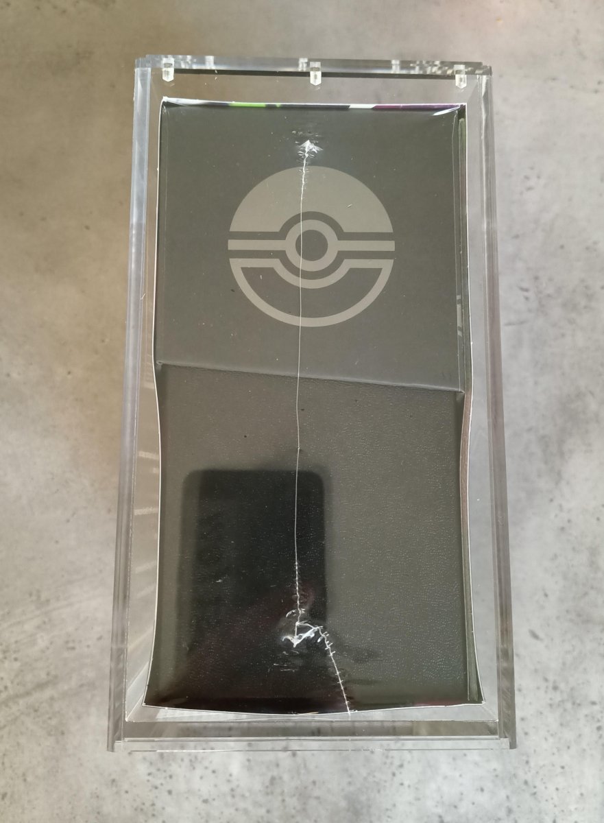 PITCH BLACK ETB SEALED WITH PREMIUM ACRYLIC CASE INCLUDED by The Greatest on MYNTED