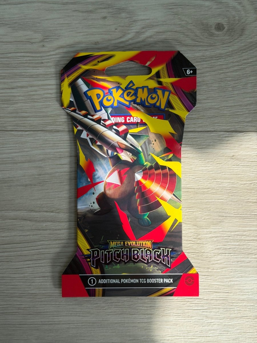 Pitch Black Sleeved Booster Pack (Assortment) by The Greatest on MYNTED