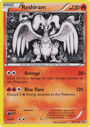 Reshiram - 28/113 Holo Rare