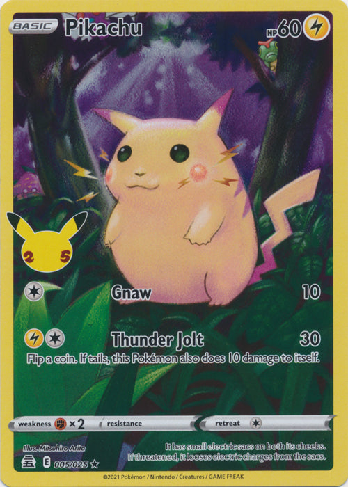 Pikachu - 005/025