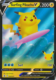Surfing Pikachu V - 008/025