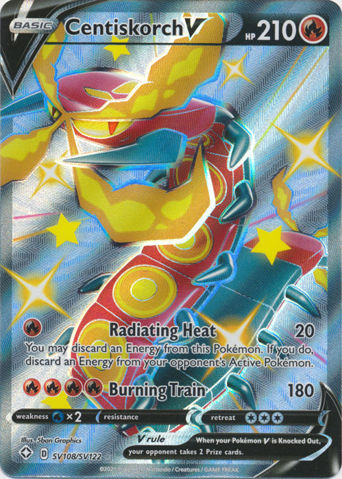 Centiskorch V (Shiny) - SV108/SV122