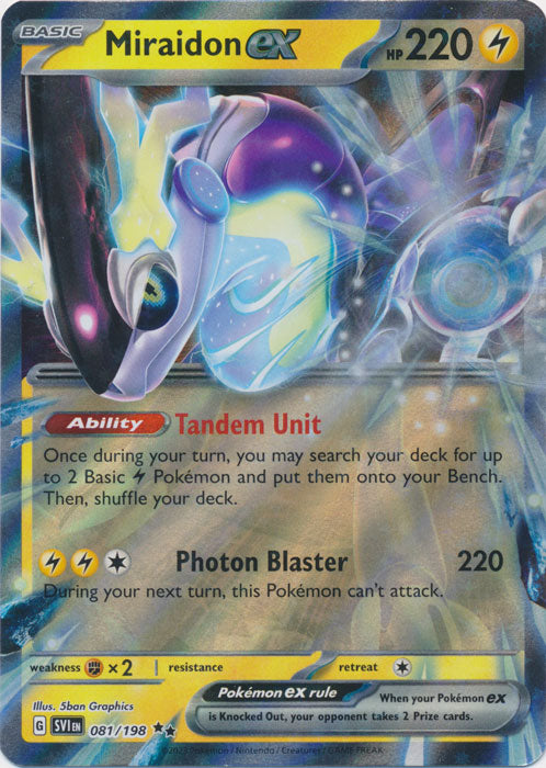 Miraidon ex - 081/198