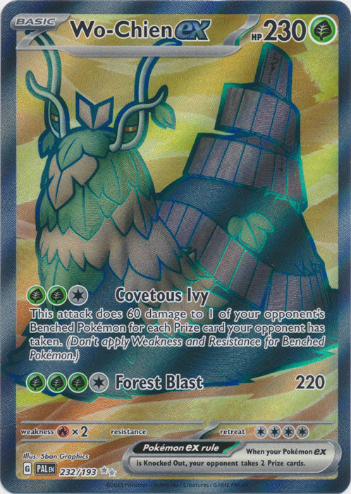 Wo-Chien ex (Full Art) - 232/193