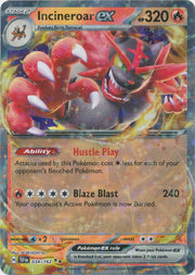 Incineroar ex - 034/162