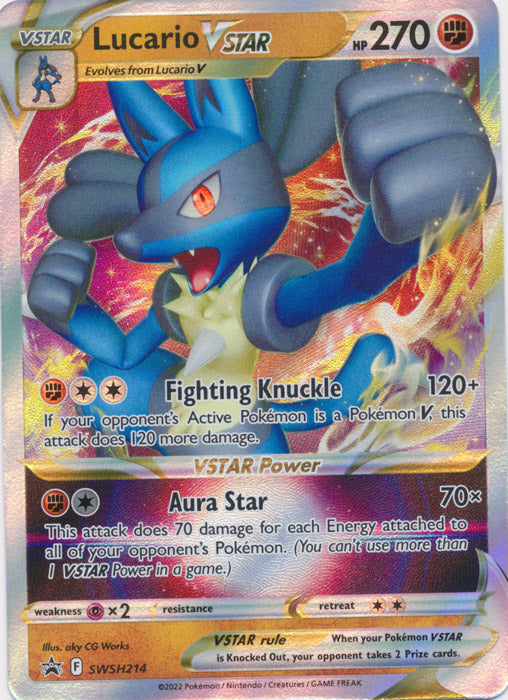 Lucario VSTAR - SWSH214