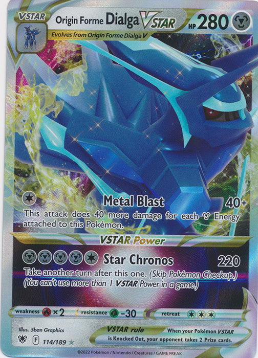 Origin Forme Dialga VSTAR - 114/189