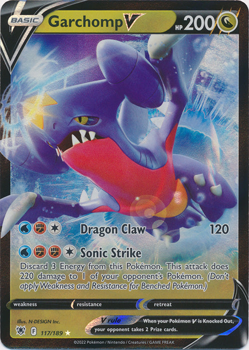 Garchomp V - 117/189