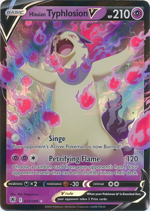 Hisuian Typhlosion V - 053/189